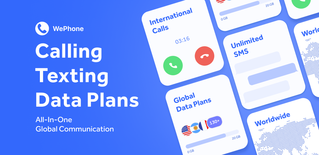 WePhone: WiFi Calling &Texting