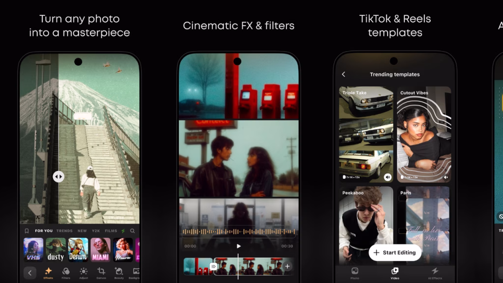 AI Filter Photo Editing