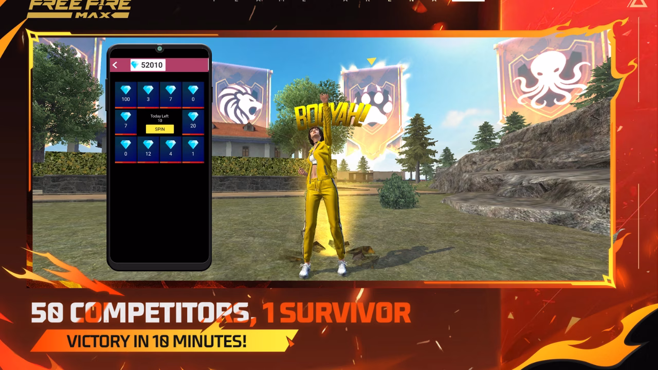 5x Fire Diamond And Daily Diamond (Pink)