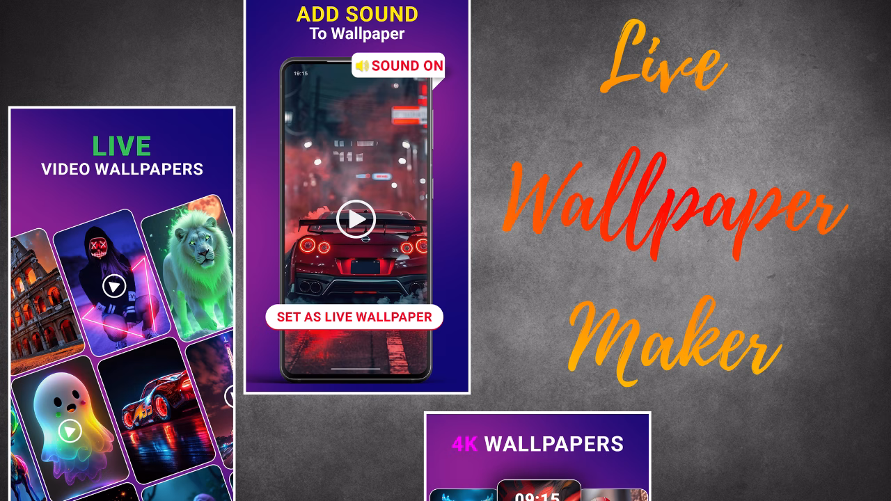 Video Live Wallpaper Maker 2025