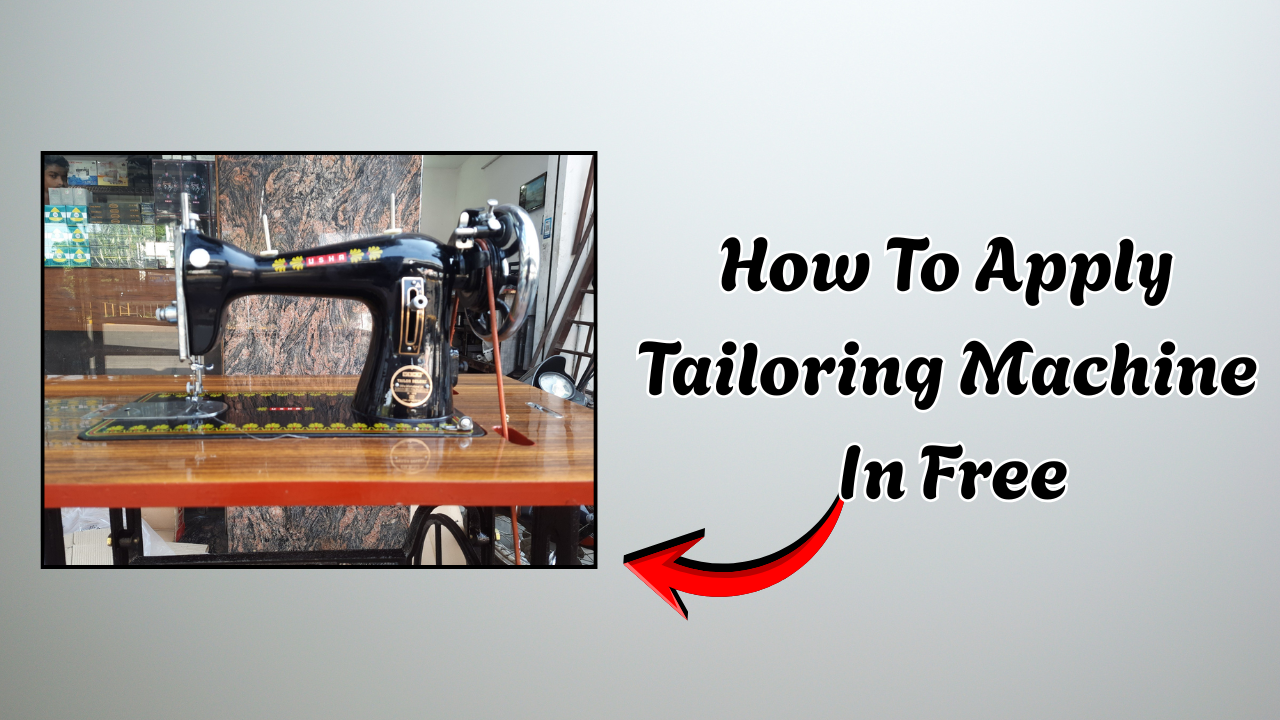 How To Apply Tailoring Machine In Free