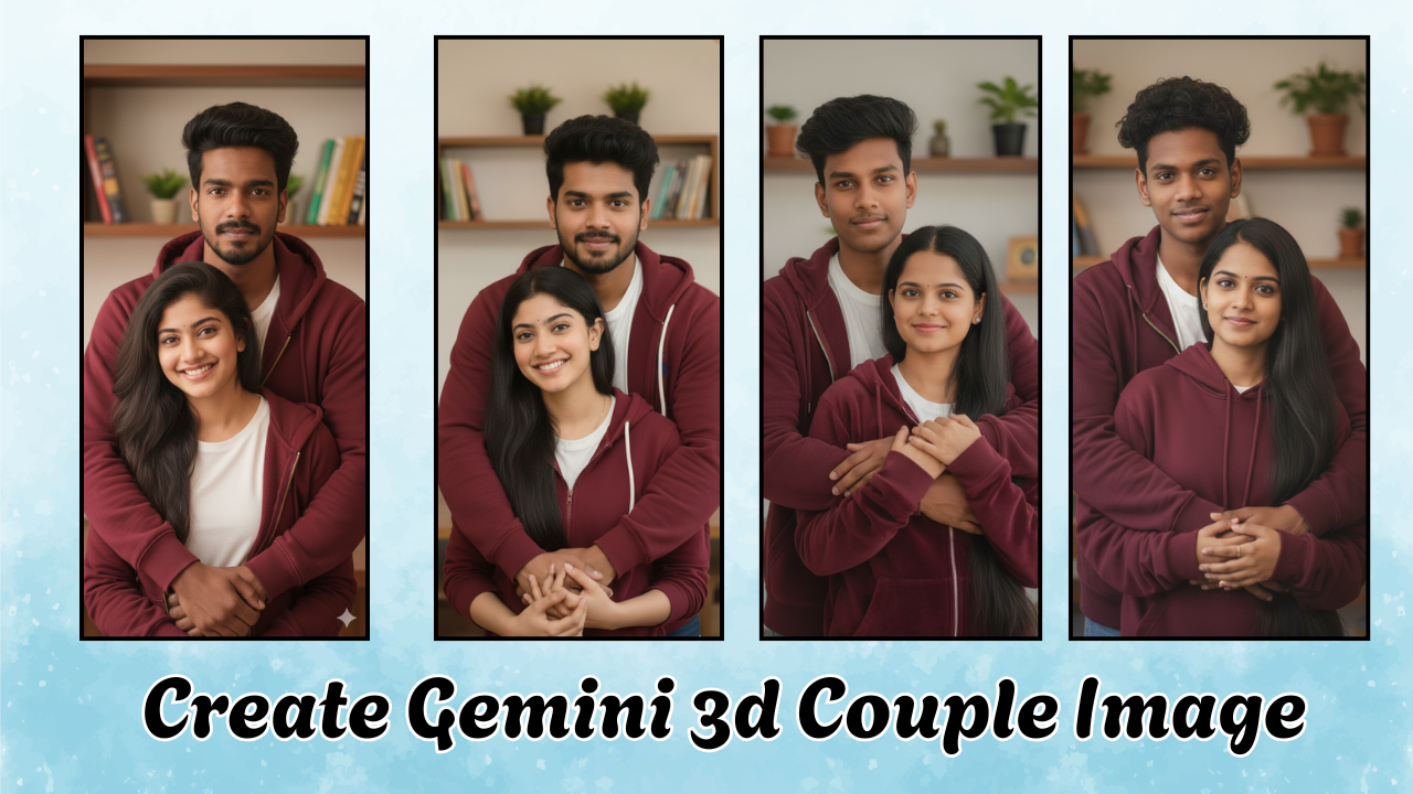 Create Gemini 3d Couple Image